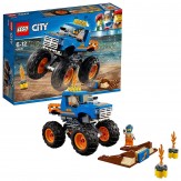 LEGO City Vehicles Monster Truck Building Blocks for Kids 5 to 12 Years (192 Pcs) 60180