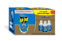 All Out Ultra Triple Refill (45ml, 3 Pieces, Clear)