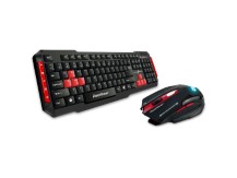 Dragonwar Storm Gaming wired Keyboard & LED Mouse Combo 