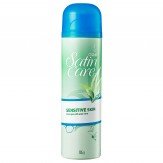 [Pantry] Gillette Satin Care Sensitive Skin Pre Shave Gel with Aloe Vera - 195 g