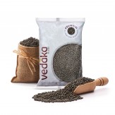 [Pantry] Amazon Brand - Vedaka Premium Black Urad Whole/Sabut, 1 kg