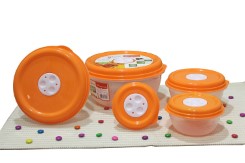 Princeware Fresh Ven Bowl Package Container Set, 5-Pieces at amazon
