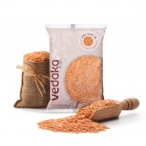 Amazon Brand - Vedaka Premium Red Masoor Dal Split, 1 kg