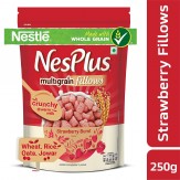 Nestle NesPlus Breakfast Cereals, Multigrain Fillows - Strawberry Burst, 250g