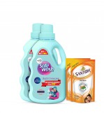 [Pantry] Safewash Woolen Liquid Detergent 2 Handwash Refill Free (1kg 1+1)