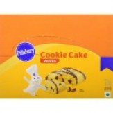 [Pantry] Pillsbury Cookie Cake, Vanilla Singles, 23g (Pack of 12)