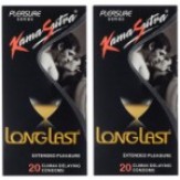 Kama Sutra Long Last Condom - 20 Pieces (Pack of 2)