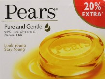 [Pantry] Pears Pure and Gentle Soap Bar, 125g (with 20% Extra)
