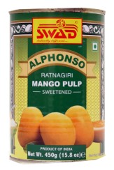 Swad Alphonso Mango Pulp, 450g