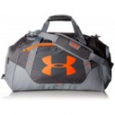 Under Armour Bags 24.8 Inch Rhino Gray/Magma Orange Travel Duffle (1301392)