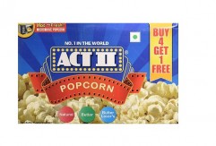 ACT II Microwave Popcorn, 495g (Pack of 5)
