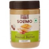 Solimo Natural Unsweetened Peanut Butter, 500 g