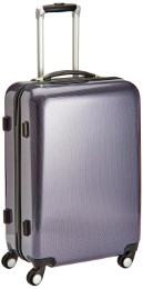 Airmate Polycarbonate 65 cms Purple Hard sided Suitcase (AM005)