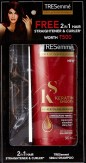 Tresemme Keratin Smooth Shampoo, 580 ml with Free 2-in-1 Hair Curler and Straightener