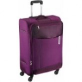 American Tourister Portugal Polyester 79 cms Plum Soft Sided Suitcase (AMT Portugal SP 79CM Plum)