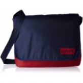 Levi's Fabric 26 cms Red and Blue Messenger Bag (77170-0674)