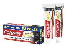 Colgate Total Charcoal toothpaste Saver Pack 280 gms at Amazon