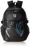 Giordano 27 Ltrs Black Laptop Backpack (GD6340BK)