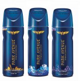 Park Avenue Men's Classic Deo Set 150ml, Buy 2 Get 1 (Good Morning, Cool Blue and Storm)