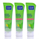 Clean & Clear Pimple Clearing Face Wash, 80g (Pack of 3)