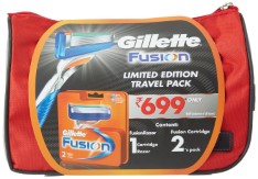Gillette Fusion Gift Pack Rs 429 at Amazon