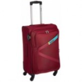 Safari Polyester 65 cms Ltrs Red Softsided Suitcase (Greater)