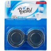 [Pantry] Amazon Brand - Presto! Hygienic Flush Tabs, Aqua Fresh - 50 g (Pack of 2)