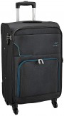 Princeware Basel Polyester 68 cms Black Softsided Check-in Luggage (6736 -BK)