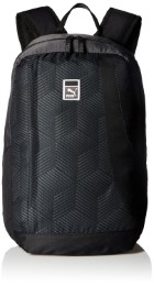Puma 20 Ltrs Black and Football Graphic Casual Backpack (7385201)
