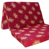 Story@Home Single Bed Size Foam Foldable Mattress 72" X 35" X 4", Maroon Rs1999 at Amazon