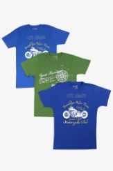 Mens Printed Tshirts (Pack of 3) Rs. 189 at Shopperstop