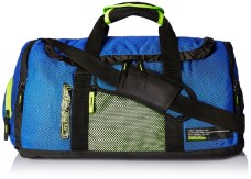 Gear Polyester 57 cms Royal Blue and Green Travel Duffel (METDFPSTD0103)
