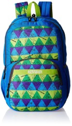 American Tourister Hashtag Blue Casual Backpack (Hashtag 01_8901836130805)