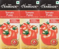 Hommade Tomato Puree, 200g (Pack of 3) 