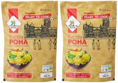 24 Mantra Kanda Poha, 200g (Combo Pack of 2) 
