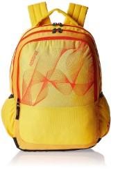 American Tourister Yellow Casual Backpack (CLICK 2016)