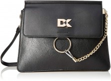 Diana Korr Women's Sling Bag (Black) (DK129SBLK)