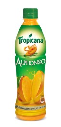 Tropicana Slice Alphonso, 400ml Rs.33 at  Amazon
