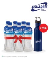 Aquarius Active Hydration 400 ml Pack of 6 (Sipper Free)