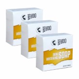  BEARDO White Soap - 100g (Set Of 3) 