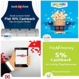 BookMyShow Extra upto 30% cashback with Mobikwik, Mywallet, Freecharge & Pockets by ICICI Wallet