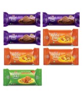 Britannia Party Pack Cookies Assorted 100 gm Pack of 7