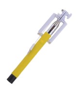 Callmate Yellow Selfi Stick with AUX Cable Rs. 99 at  Snapdeal 