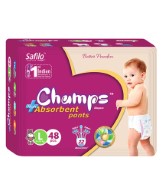 Champs High Absorbent Pants Large (48 Pieces) for Rs. 419.0 at Snapdeal