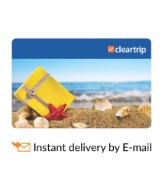 Cleartrip E-Gift Card 10% off + extra 5% off at Snapdeal