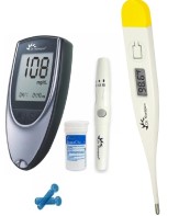 Dr Morepen Thermometer & Glucose Monitor (BG-03)- Free 25 Strip