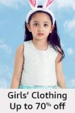 Top Branded Girls Clothing up to 80% off at Amazon