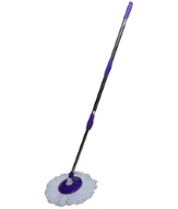 El Sandlo Black And Purple Mop Head And Stick Rs. 229 at Snapdeal