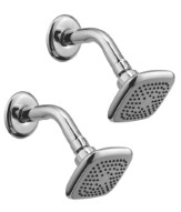 Kamal Rozy Overhead Shower With Arm (Set of 2)