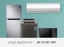 Large Appliances UP TO 30% OFF + 10% Hdfc extra off + Extra cashback up to Rs 2,000